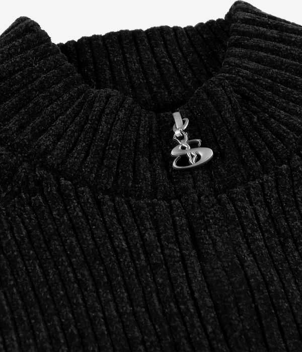 Yardsale Phantasy Chenille Full Zip Sweatshirt (black)