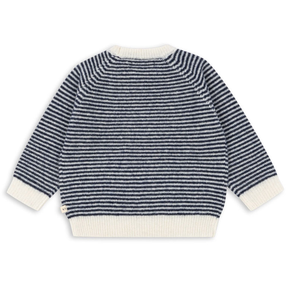 Køb Konges Sløjd Ensign Blue/Buttercream Berle Strik Sweater