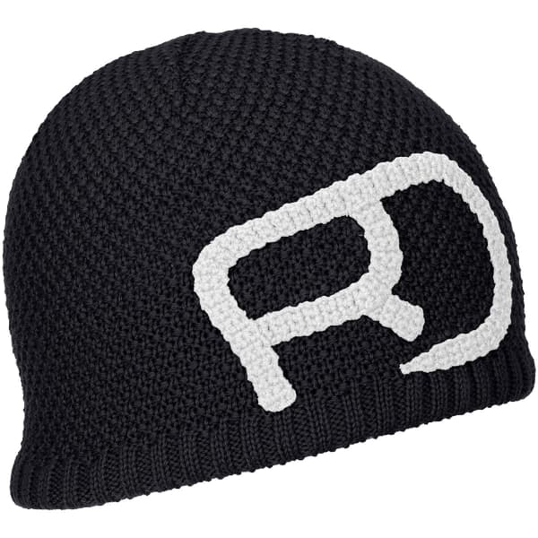 Bonnet ski ORTOVOX ROCK'N'WOOL BEANIE M BLACK RAVEN
