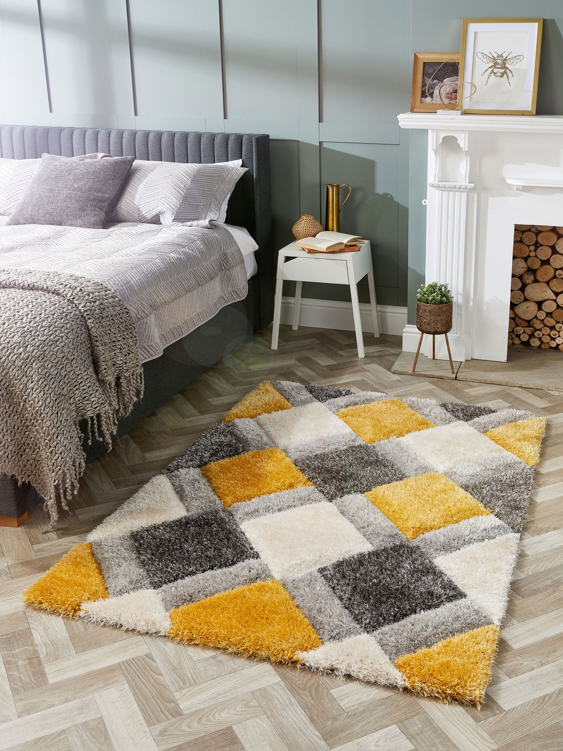 Origin Rugs 3D GEO Shaggy Rug