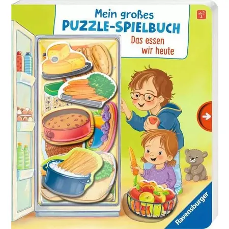 Ravensburger Mein großes Puzzle-Spielbuch: Das essen wir heute