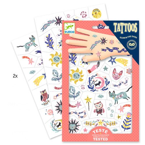 Djeco tattoos - zoete dromen