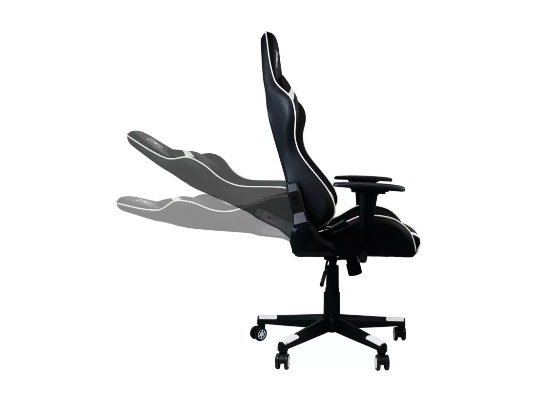 Chaise de jeu Decode 73x68x136cm noir/blanc Thinia Home