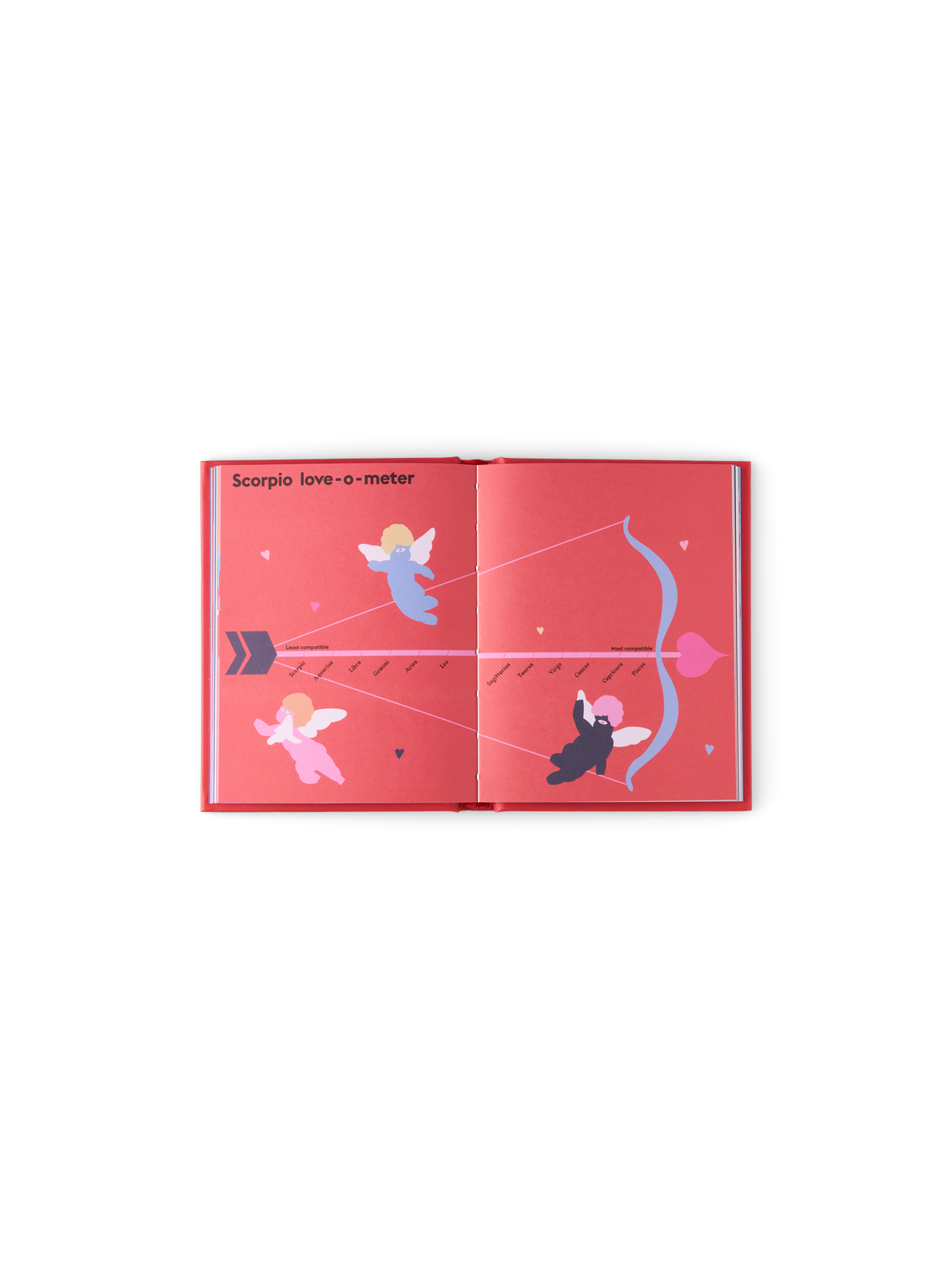 Scorpio | Hardcover. Engelsk. 12,5 x 1,5 x 16 cm. 112 sider. | Brick Red | New Mags