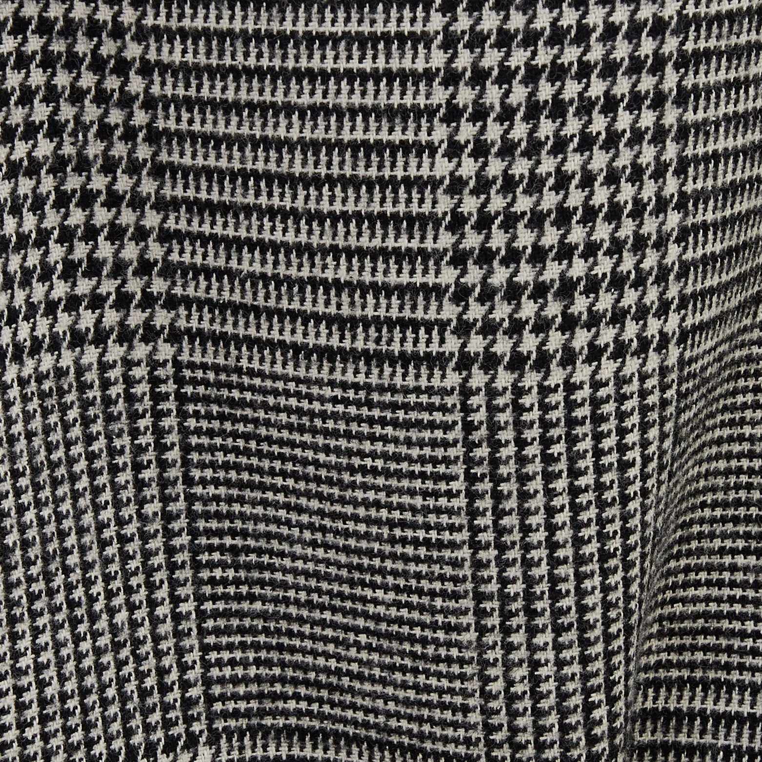 Surchemise à carreaux coton Noir