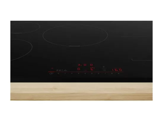Table induction grande largeur BOSCH - 5 foyers - L80 x P52 cm - PVW831HC1E