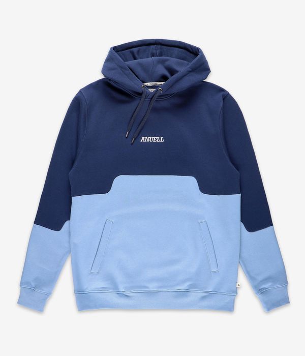 Anuell Circuit Organic Hoodie (navy light blue)