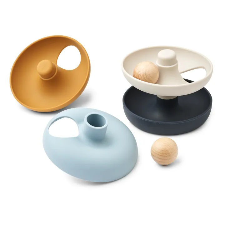 Liewood Tour en spirale en silicone Maya | Sea blue multi mix