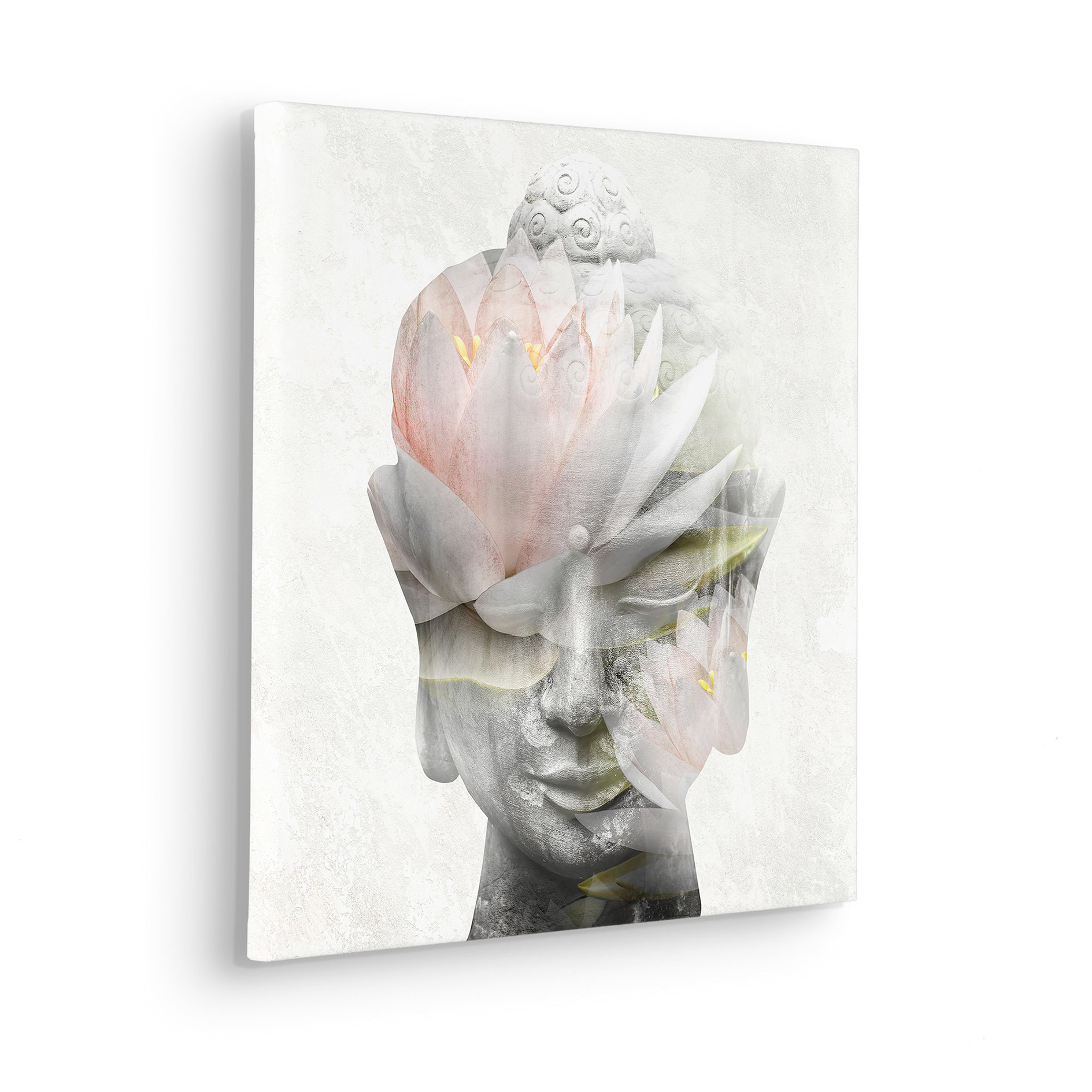 Keilrahmenbild WELLNESS TIME - 40x40 cm