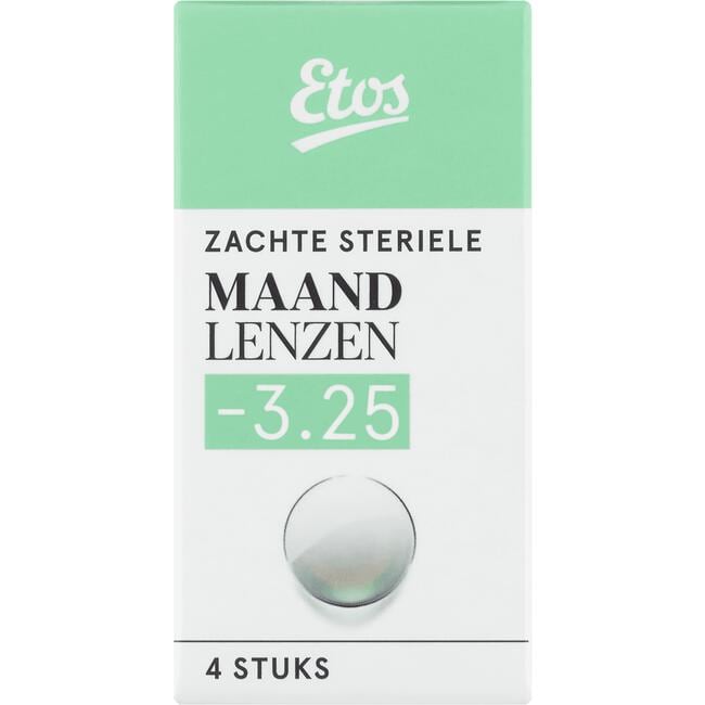 Etos zachte maandlenzen -3.25 4st