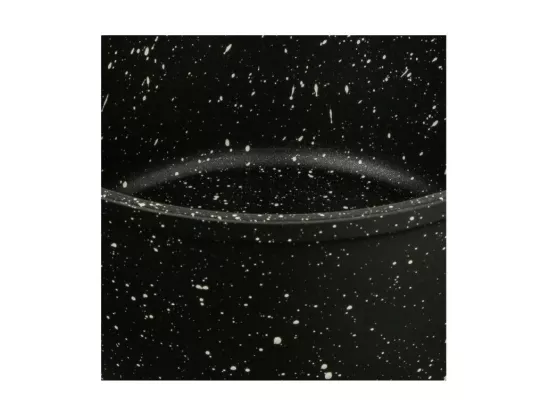 Casserole en aluminium - D. 16 cm - Effet pierre noire
