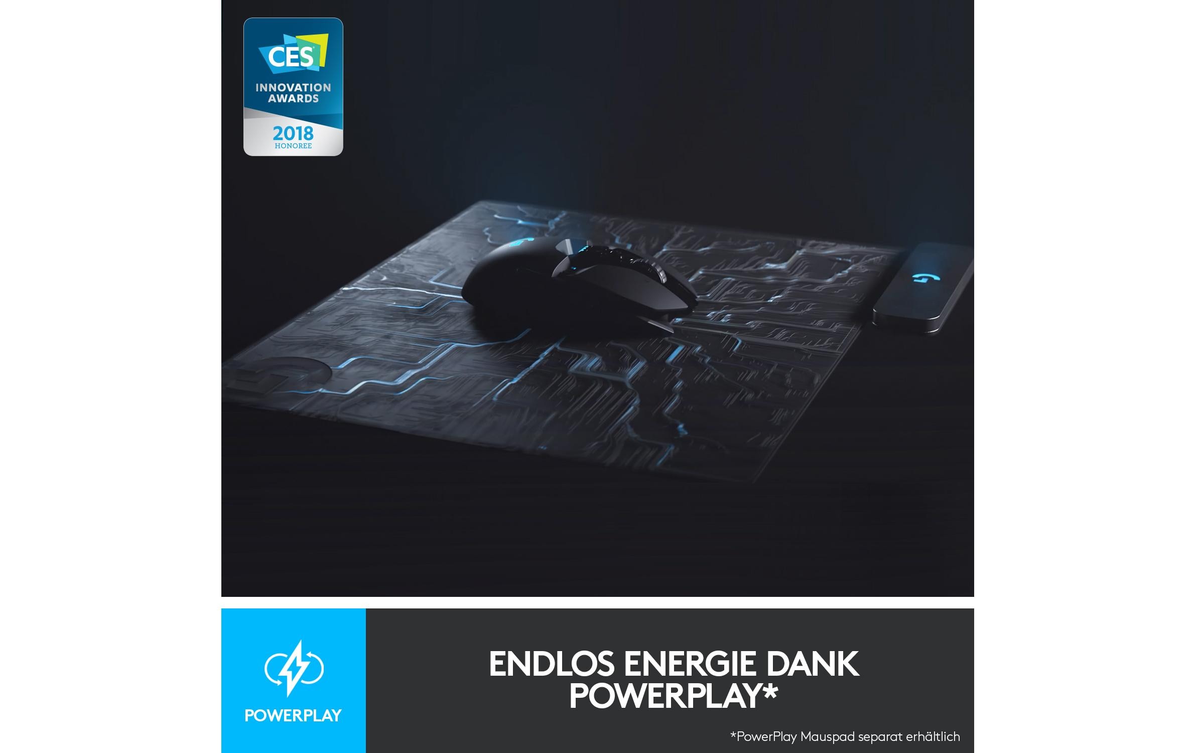 Gaming-Maus G903 Lightspeed WirelessUltraleichte Wireless-Gaming-Maus für Links- und Rechtshänder