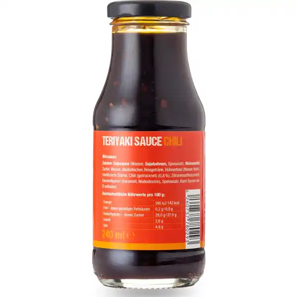 Teriyaki Sauce Chili