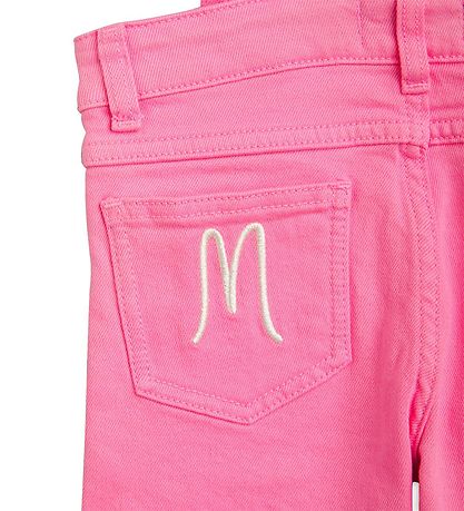 Mini Rodini Smækbukser - Nessie Twill - Pink