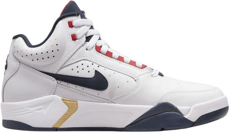Nike air flight lite mid White/midnight navy-university