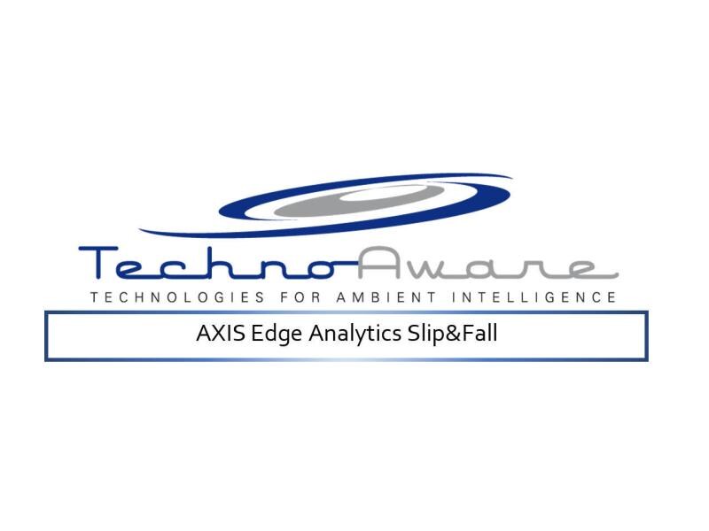 Technoaware Videoanalyse VTrack Slip&Fall AXIS Edge Videoanalyse-Software (Personenschutz)