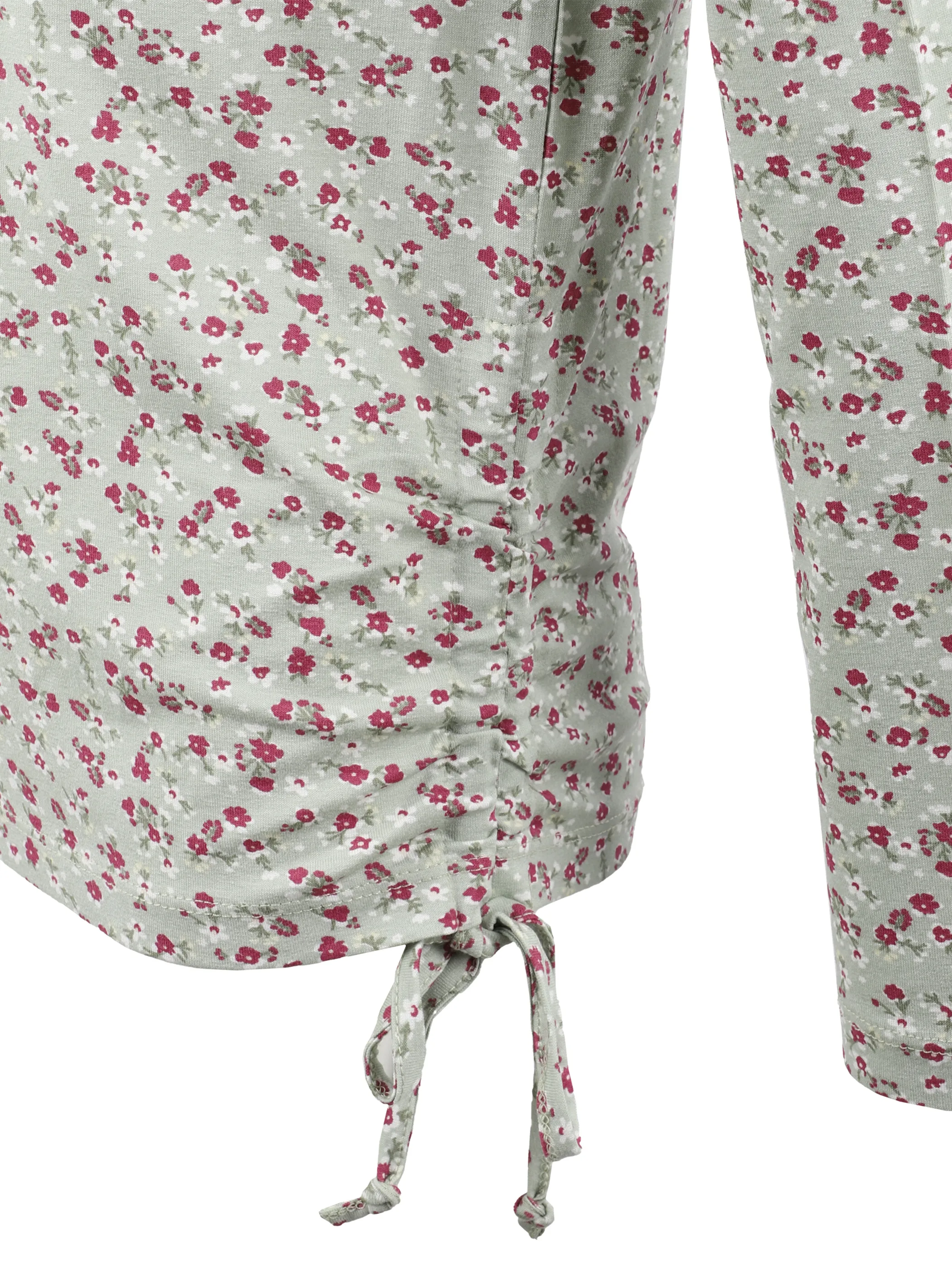 Mädchen Longsleeve mit Blumenprint
