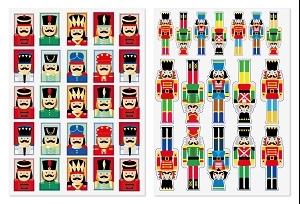 GOMMETTES CASSE NOISETTE 2 PLANCHES DE 2.1CM A 7.5CM