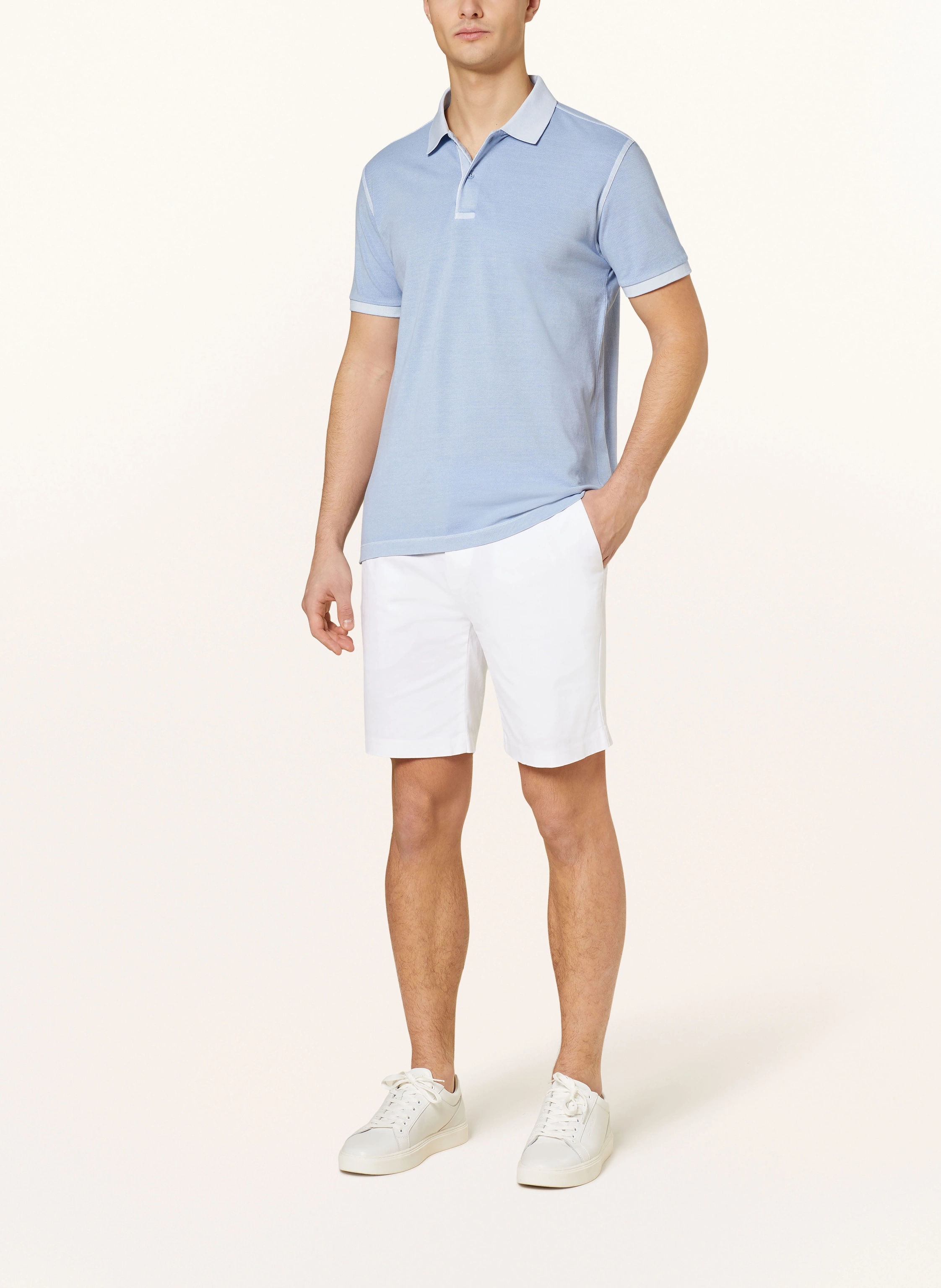STROKESMAN'S Piqué-Poloshirt