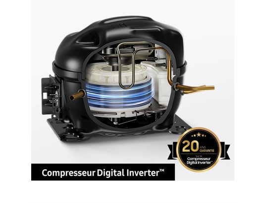 SAMSUNG - Réfrigérateur américain RF65DG9H0ESR