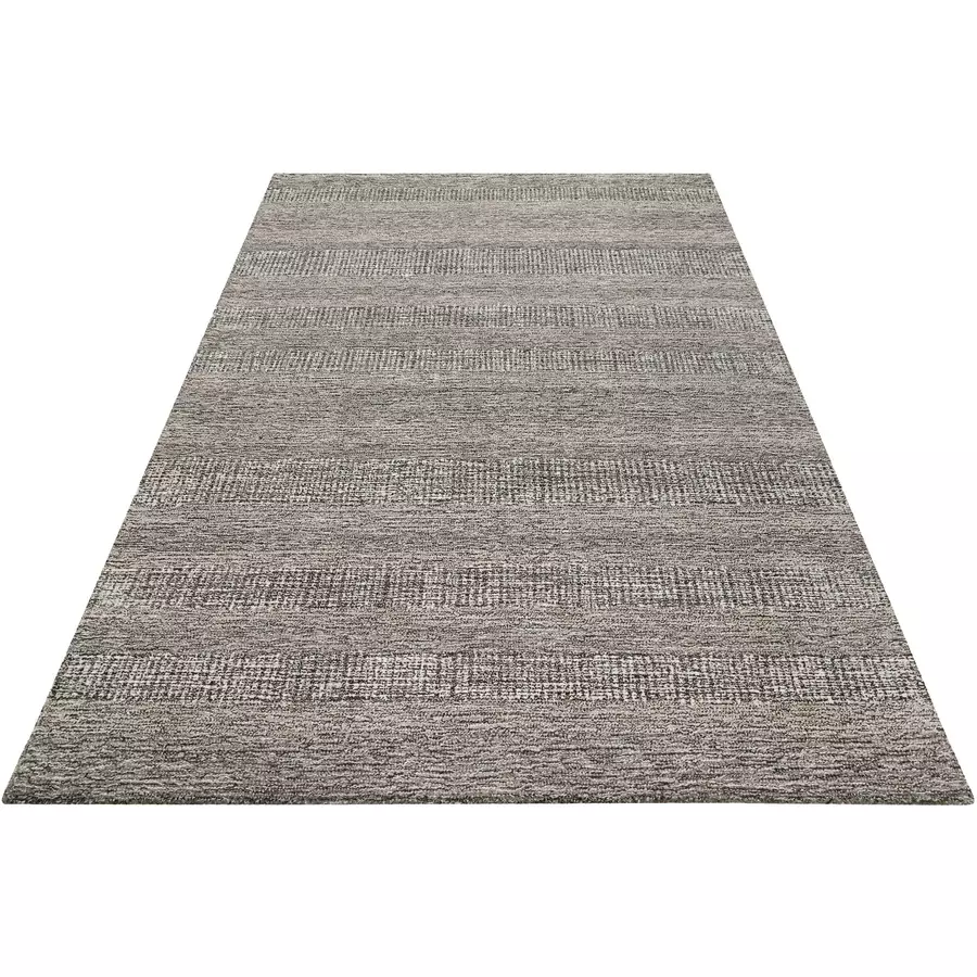 Wecon home Kurzflorteppich Gustav taupe braun