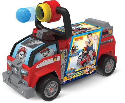 Paw Patrol Marshall Roll & Ride Gåbil Brannbil