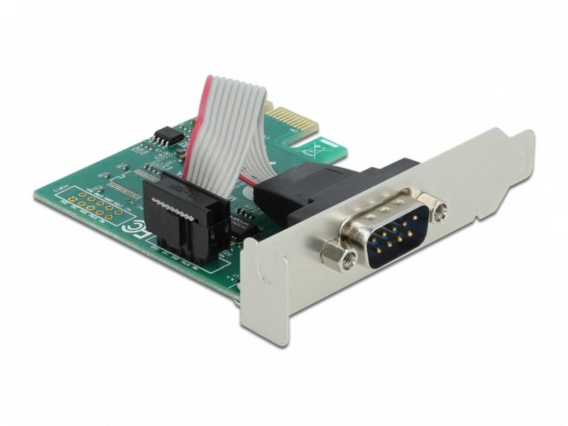 Delock PCI-Express-Karte 90006 1x Seriell / RS-232 PCIe-Schnittstellenerweiterungskarte: 1x RS-232