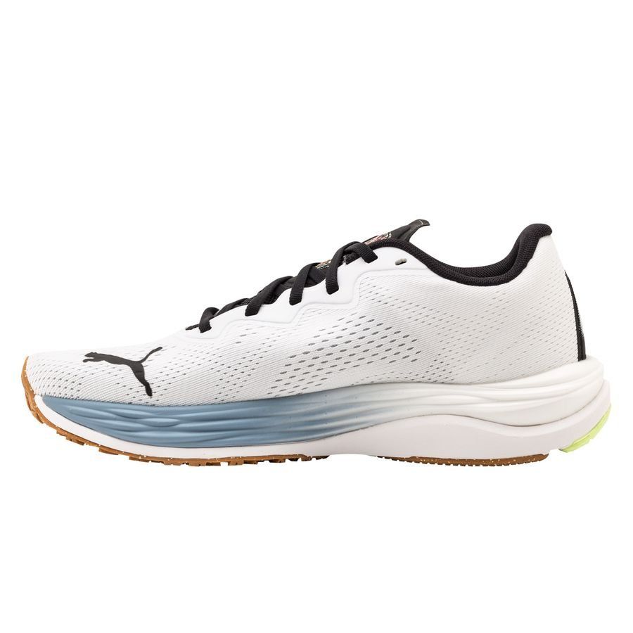 PUMA Chaussures de Running Velocity Nitro 2 First Mile - Blanc/Bleu/Noir Femme