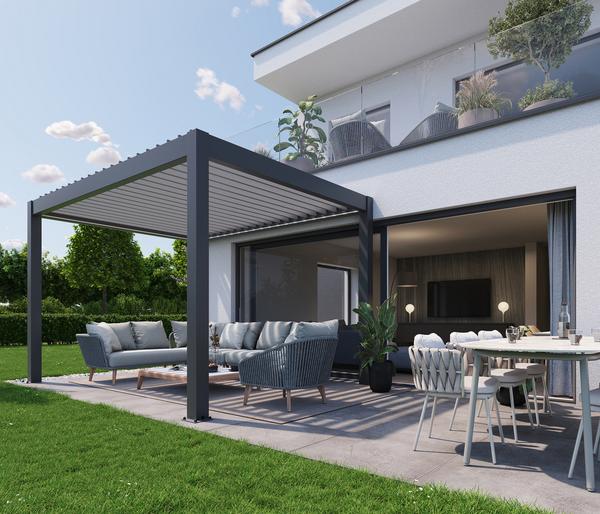 Biohort Pergola 4 x 3,5 zweifarbig, ca.