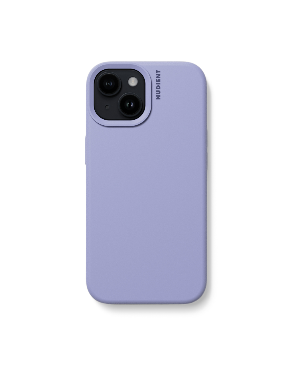 Base mobilcover iPhone 15 | Silikone.  | Misty Purple | NUDIENT
