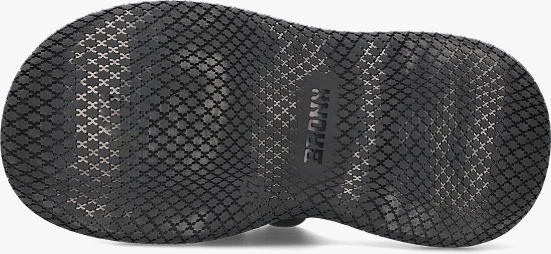 BRONX zwarte bronx slippers bru-te 1