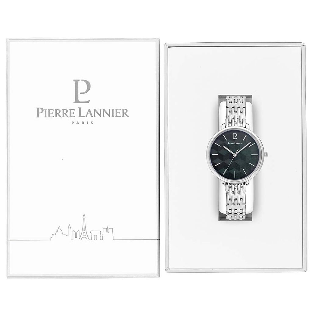 Montre Pierre Lannier Mirage Acier Argenté