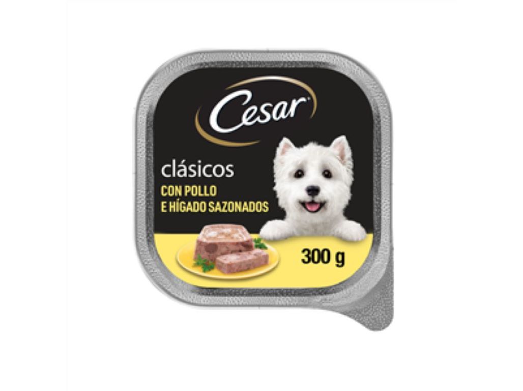 COMIDA HÚMIDA CÃO CESAR TERRINA FRANGO 300G