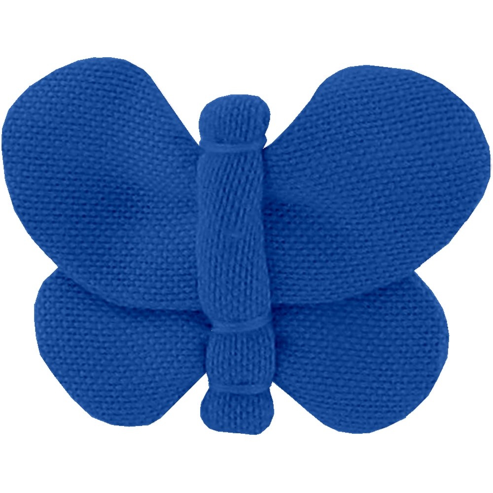 Barrette Petit Papillon Bleu Navy
