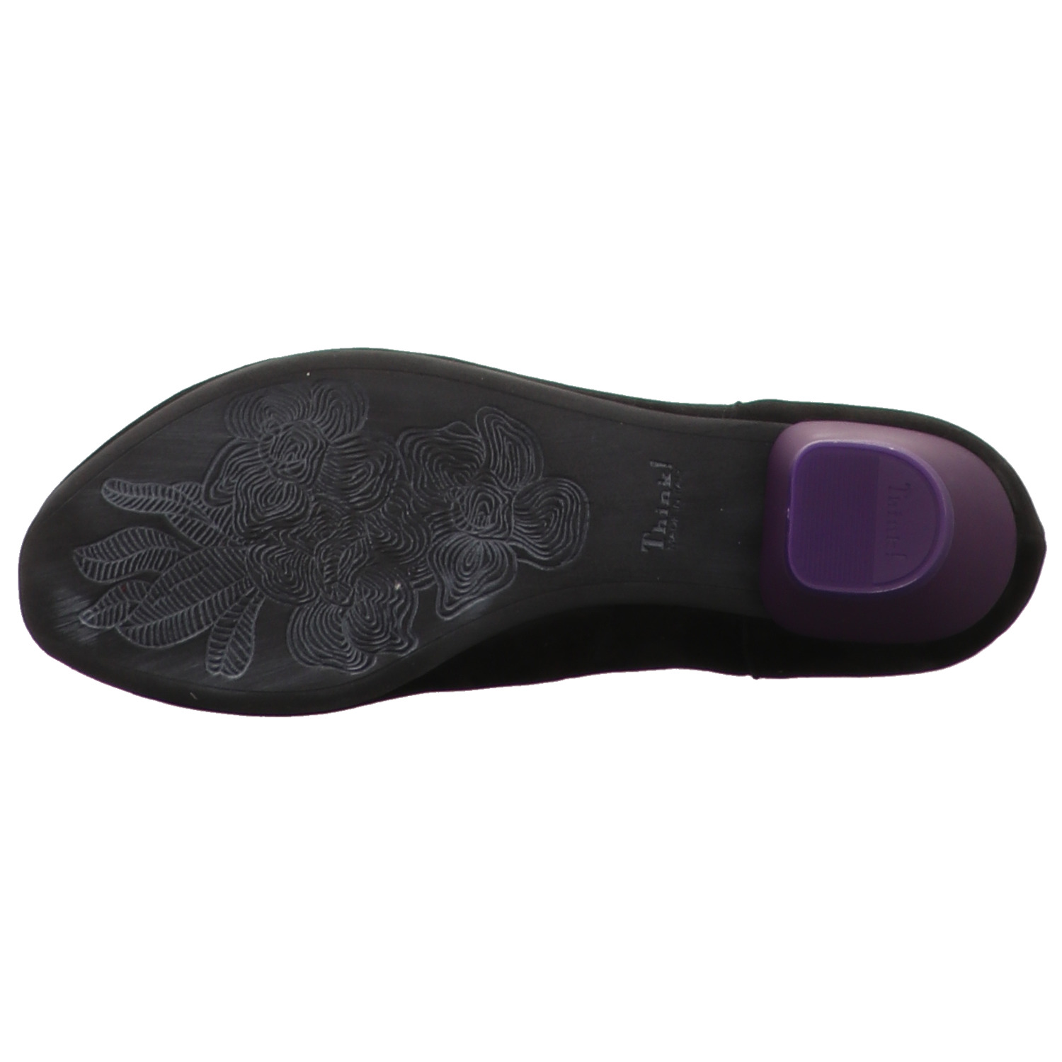 Think Halbschuh schwarz