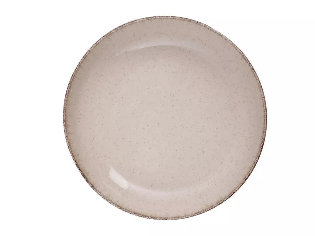 Service vaisselle en porcelaine 18 pièces - Crème - SANCHA