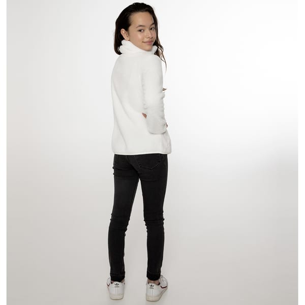 Veste polaire PROTEST RIRI JR FULL ZIP TOP SEASHELLOFFWHITE