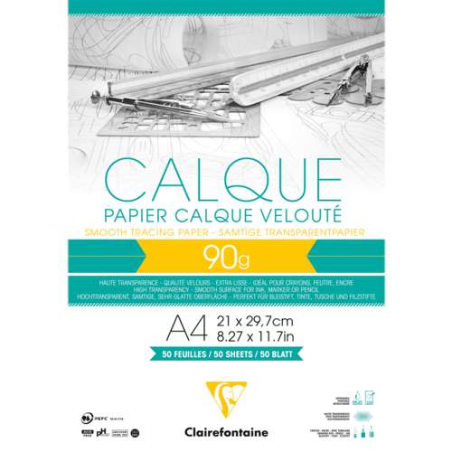 Clairefontaine Transparentpapier 90/95g
