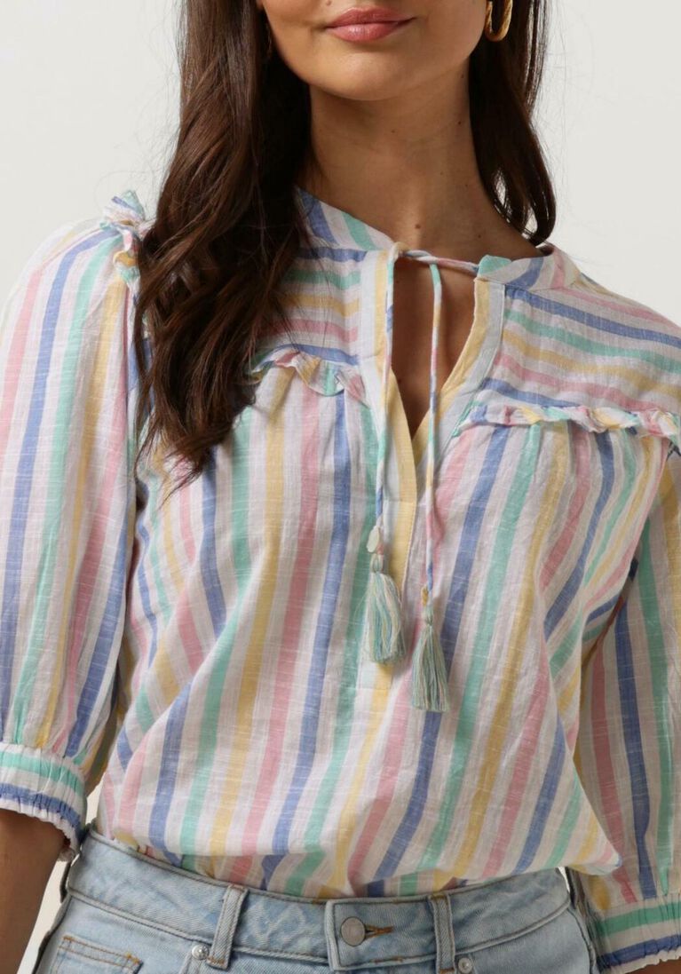 MOLIIN lichtroze moliin blouse flora