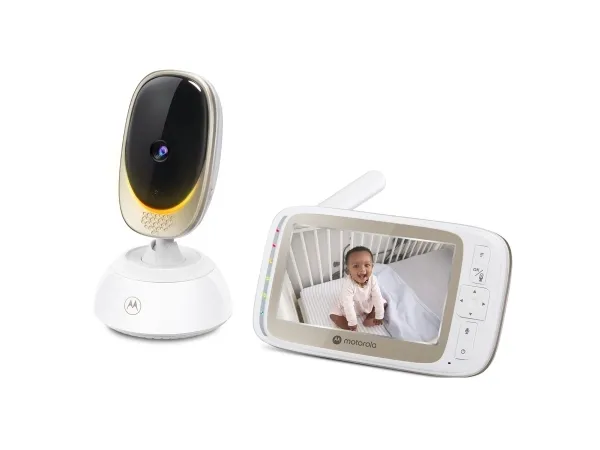 Motorola Nursery VM85 Connect - Baby overvågningssystem - trådløs (Wi-Fi, 2.4GHz radio) - 5