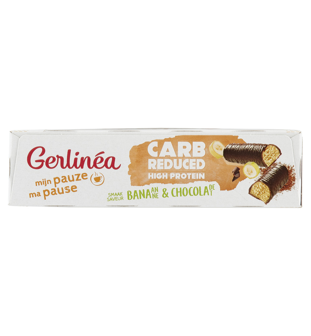 Gerlinéa Carb Reduced – High Protein Repen Banaan Chocolade (372 gr)