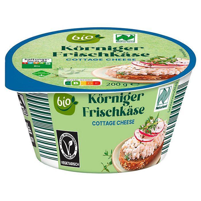 BIO Bio-Körniger Frischkäse 200 g