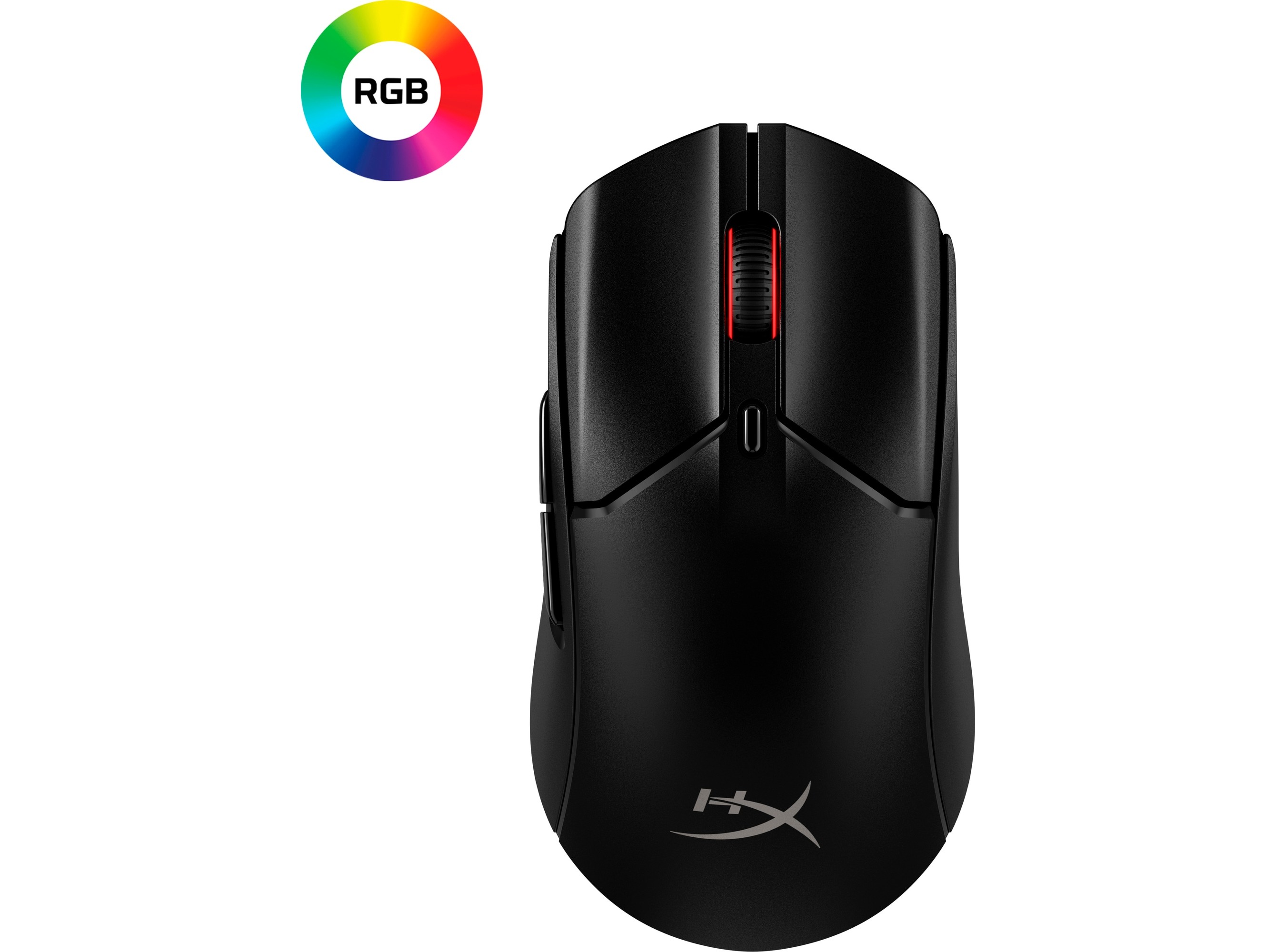 RATO GAMING HYPERX PRETO RGB 6N0B0AA