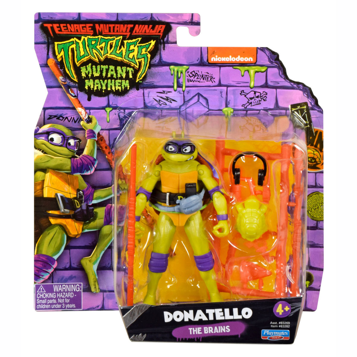 Teenage Mutant Ninja TurtlesSpeelfiguur - Donatello the Brains