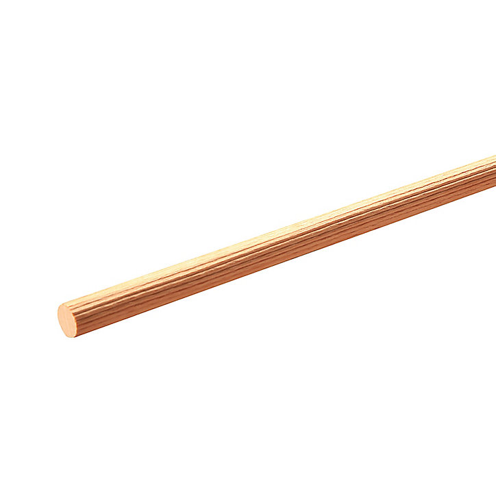 Tourillon en hêtre strié Ø6 mm L.1 m