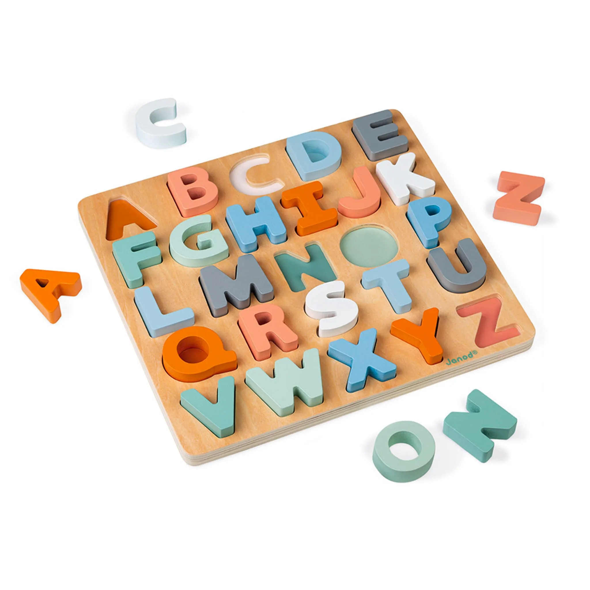 Janod Casse-Tête Alphabet en Bois - Sweet Cocoon