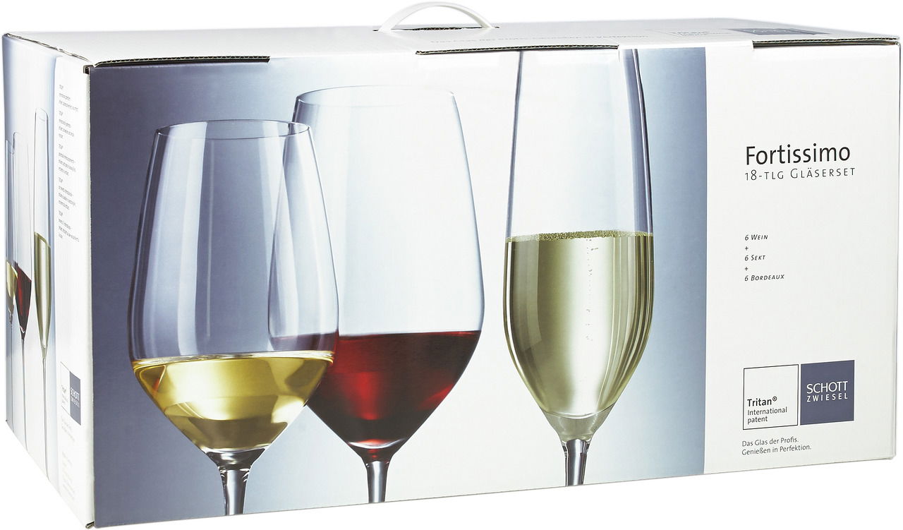 SCHOTT ZWIESEL Kelchglasset Fortissimo 18-tlg