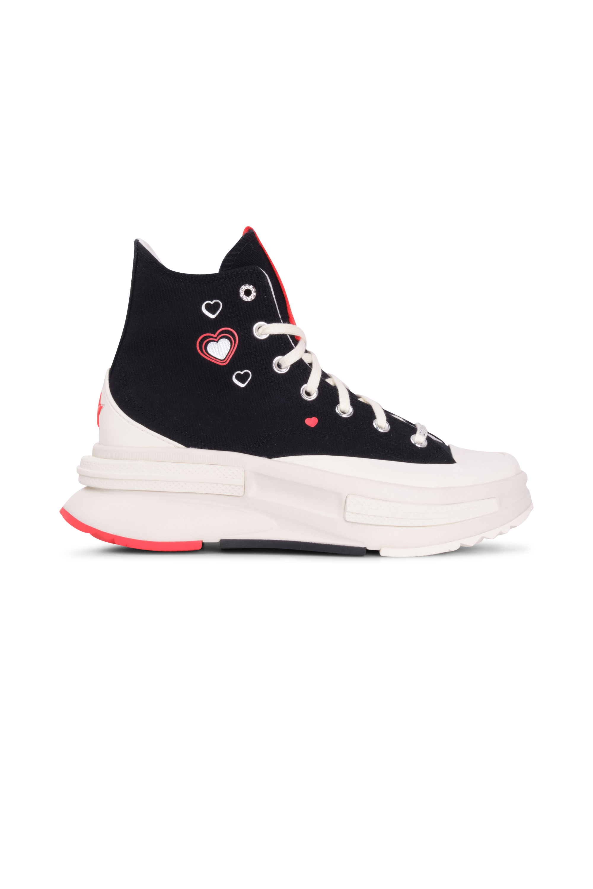 CONVERSE Baskets montantes RUN STAR LEGACY CX PLATFORM Y2K HEART Noir