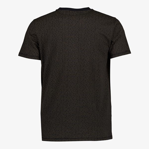 Unsigned heren T-shirt zwart met print