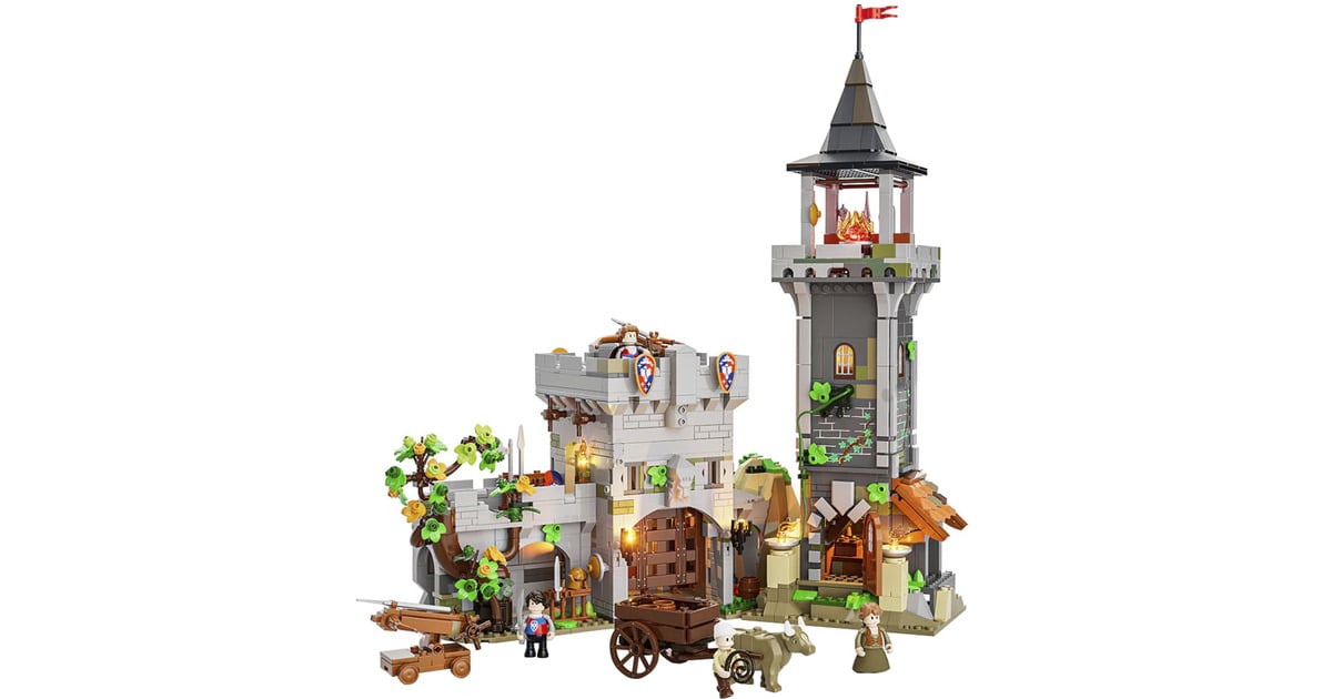 LumibricksMiddle Ages - Medieval Watchtower Constructiespeelgoed  (F9027)